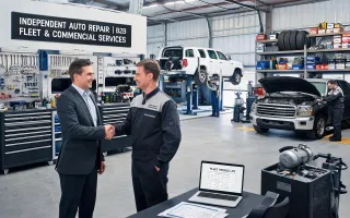 Independent repair workshops