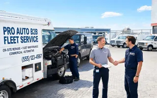 Mobile mechanic operations