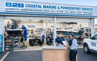 Marine and powersport service shops
